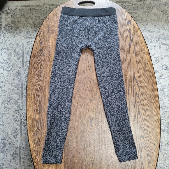 George Animal Print Cheetah Leopard Print Footless Leggings Size Women's S/M - Picture 3 of 8